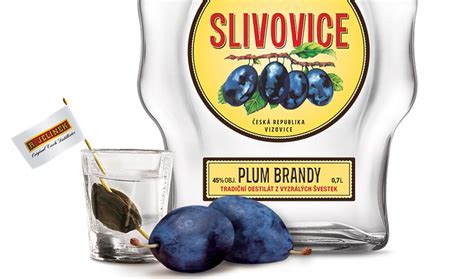 Ilustračná fotografia slivovice v tuba balení