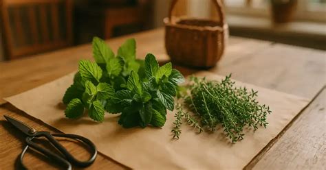 Čerstvé lístky medovky