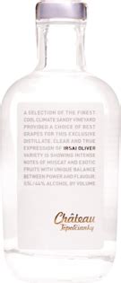 fľaša Chateau Topoľčianky Iršai Oliver Destilát