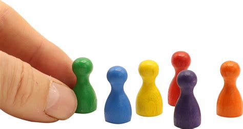 Figúrky pracovníkov na hernom pláne