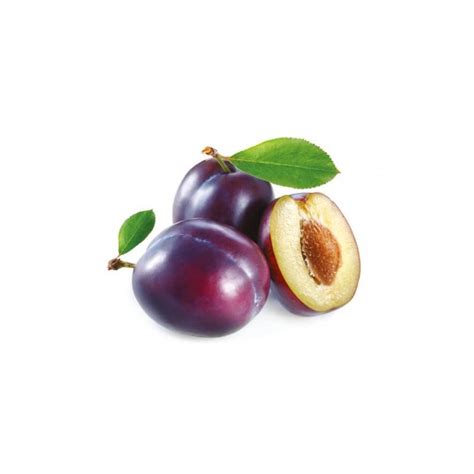 Obrázok sliviek na etikete