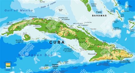 Ilustrácia historickej mapy Kuby s cukrovou trstinou