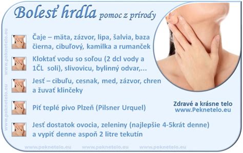 Infografika s porovnaním účinkov rôznych domácich liekov na bolesť hrdla