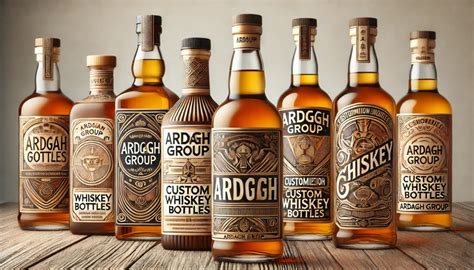 Široká škála amerických whiskey fliaš