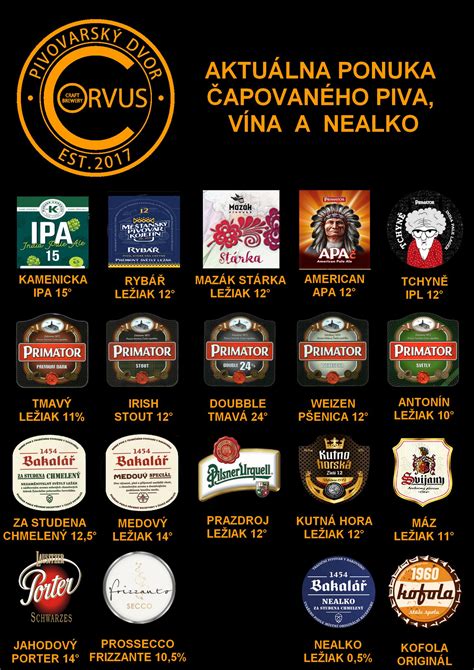 Ilustrácia akciovej ponuky piva