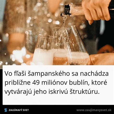 Diagram ukazujúci proces zrenia šampanského vo fľaši