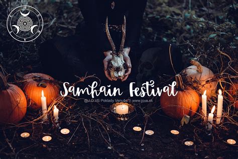 Ilustrácia keltského sviatku Samhain