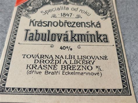 Historická reklama na likér