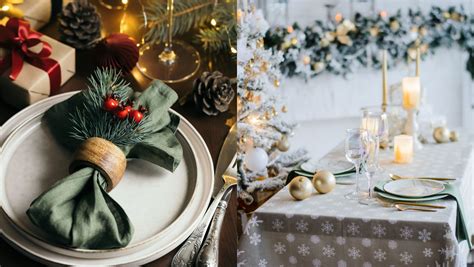 Vianočný stôl s kaprom a vínom