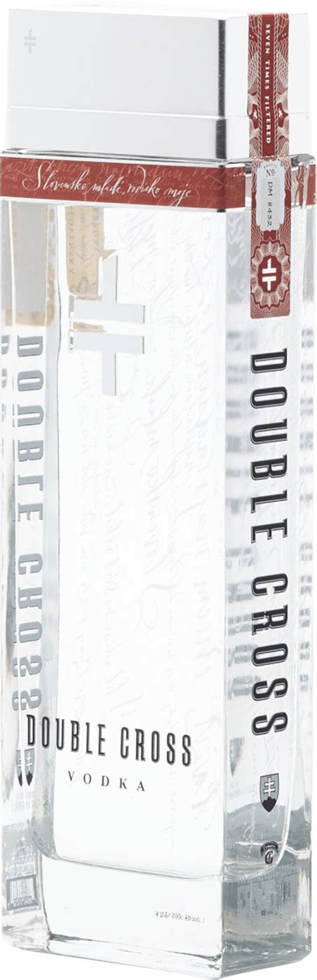 Luxusná fľaša Double Cross Vodky