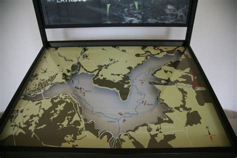 Mapa Námestova s vyznačením Oravskej priehrady