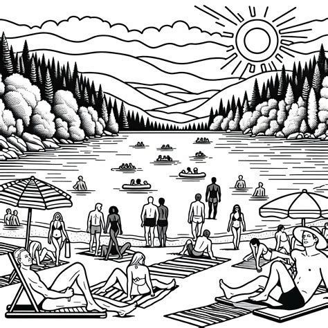 Ilustrácia Zeleného štvrtka s ľuďmi oslavujúcimi pri pive