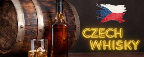 Česká krajina s whisky sudmi