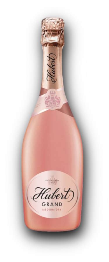 Fľaša Hubert Grand Rosé Medium Dry