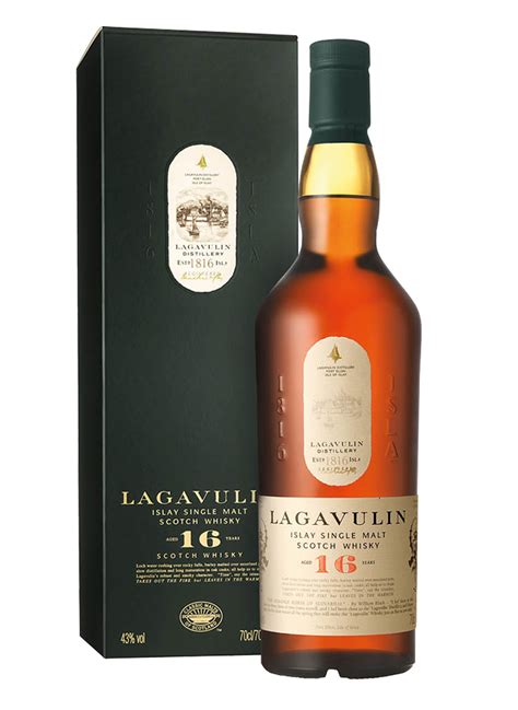 Fľaša whisky Lagavulin 16 YO