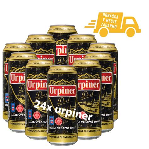 Fľaša URPINER Tmavé pivo