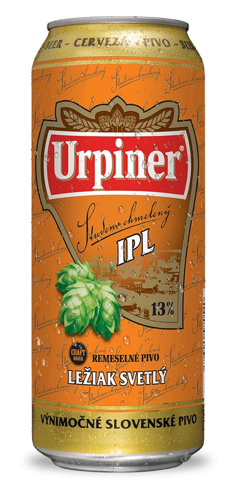 Štítok piva URPINER IPL 13%