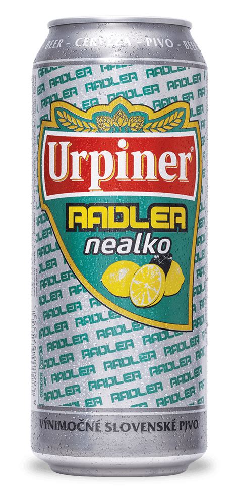 Pohár URPINER Radler Nealko s citrusmi