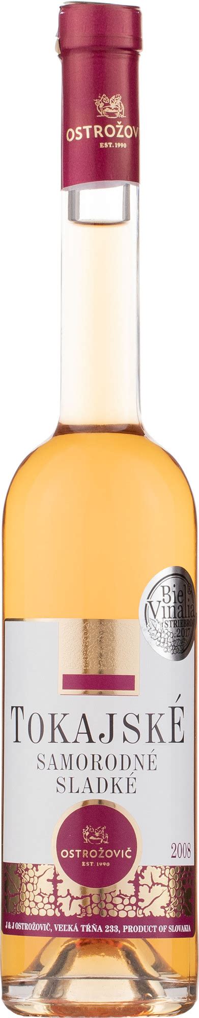 Fľaša vína J&J Ostrožovič Tokajské samorodné sladké