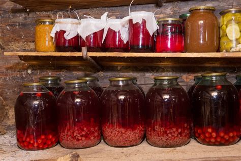 Sklad starých kompótov