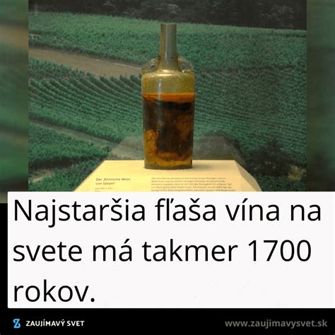najstaršia fľaša vína