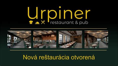 Interiér reštaurácie a pubu Urpiner