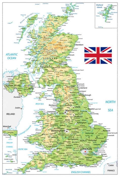 Mapa Anglicka s vyznačeným mestom Burton