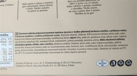 Nutričné hodnoty morskej vlka v grafe