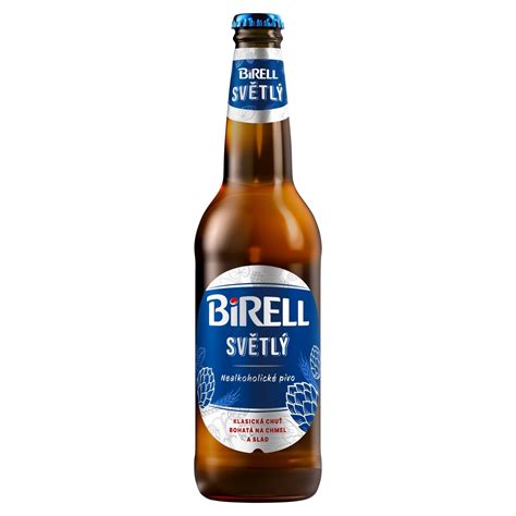 Nealkoholické pivo Birell v plechovke