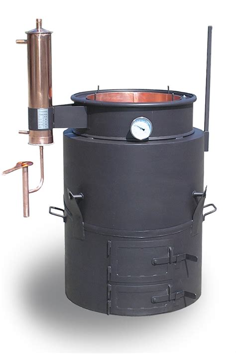 Dvojplášťový destilačný kotol