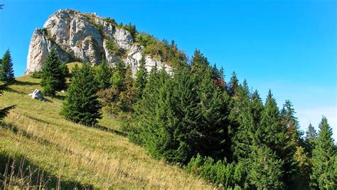 Skalný útvar Čierny Kameň vo Veľkej Fatre