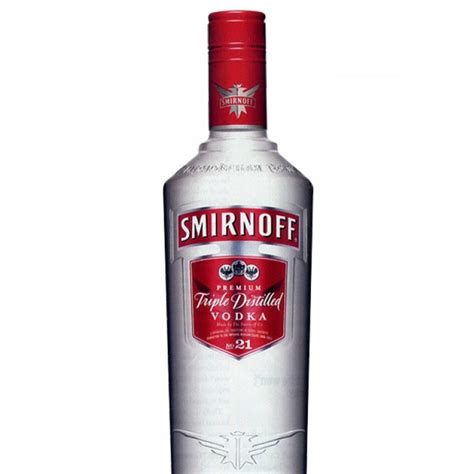 Fľaša Smirnoff Vanilka
