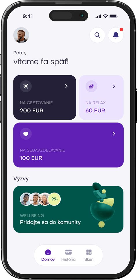 Screenshot mobilnej aplikácie Kimbino
