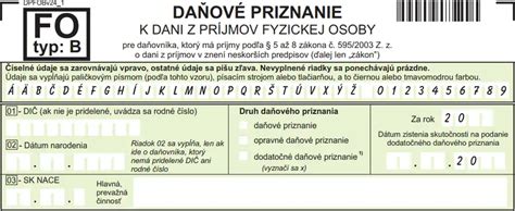 Ilustrácia dvoch tlačív daňového priznania A a B