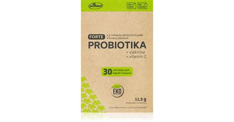 Obrázok s probiotikami a ovocím