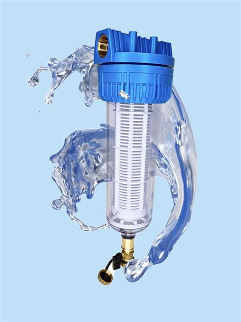 Grafické znázornenie procesu filtrácie vody