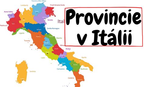 Mapa vinárskych oblastí Prosecca v Taliansku