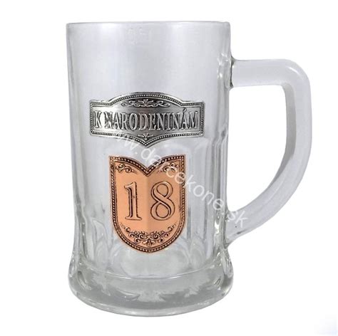 Pivný krígeľ s nápisom k 30. narodeninám