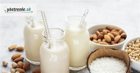 Rastlinné mlieka pre vegánske likéry