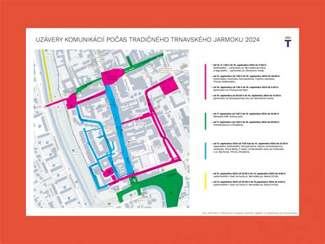 Mapa dopravných obmedzení počas festivalu v Starej Ľubovni