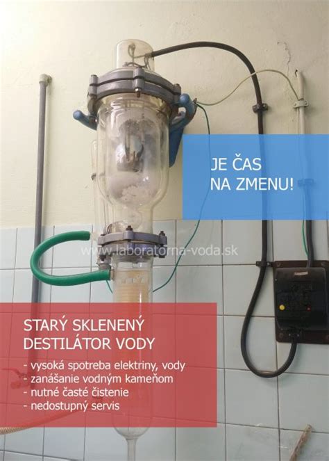 Ilustrácia rôznych použití destilovanej vody