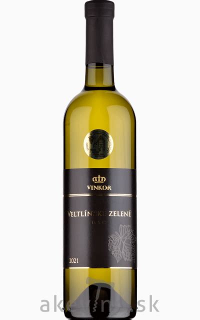 Fľaša vína Veltlínske zelené s pohárom