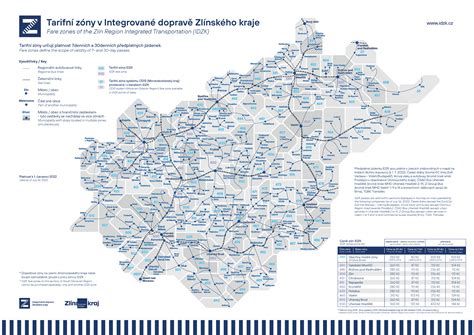 Mapa doručovacích zón