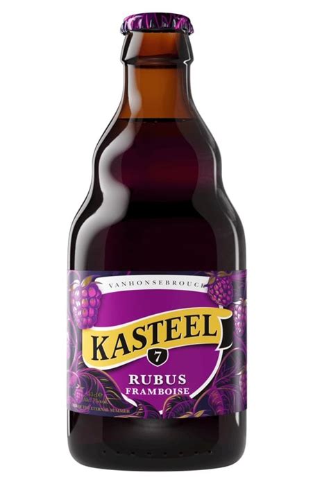 Fľaša piva Kasteel Rubus Framboise