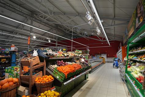 Interiér obchodu METRO