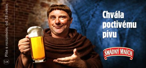 Hustá pena na pive Smädný Mních