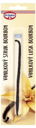 Vanilkový struk a tonka fazola