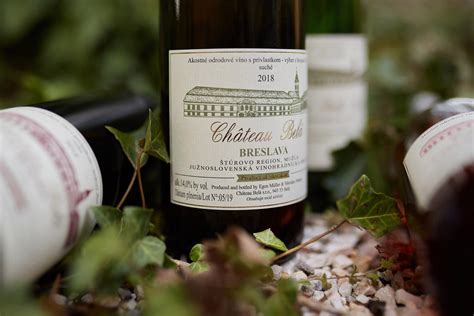 Fľaše vín Château Belá