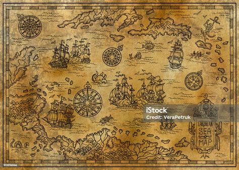 Stará mapa Karibiku