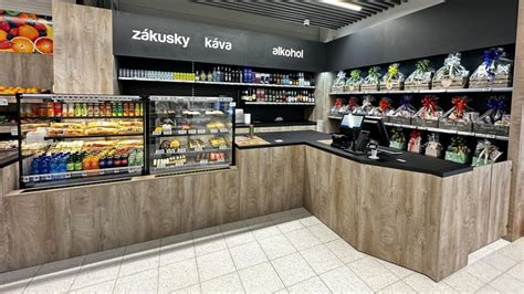 Interiér obchodu Jednota